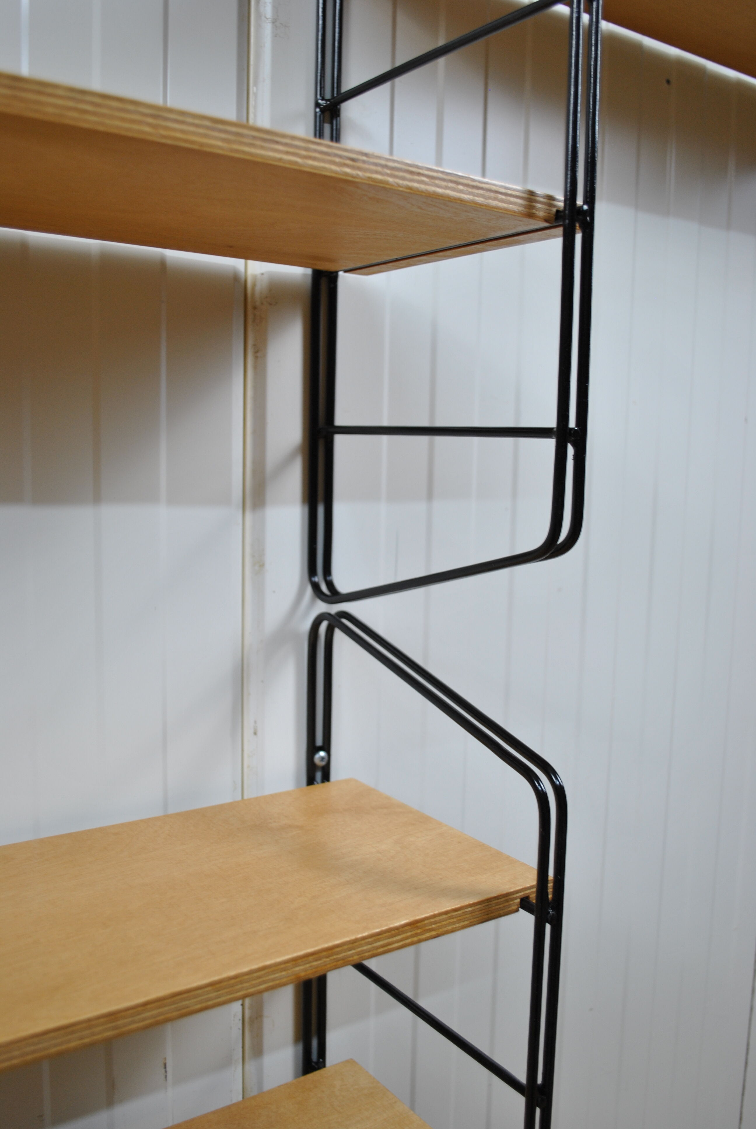 Etagère bibliothèque modulable murale 1970