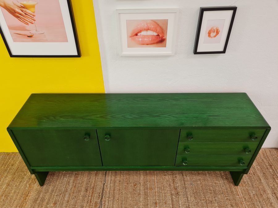 Vintage scandinavian sideboard – 185 cm