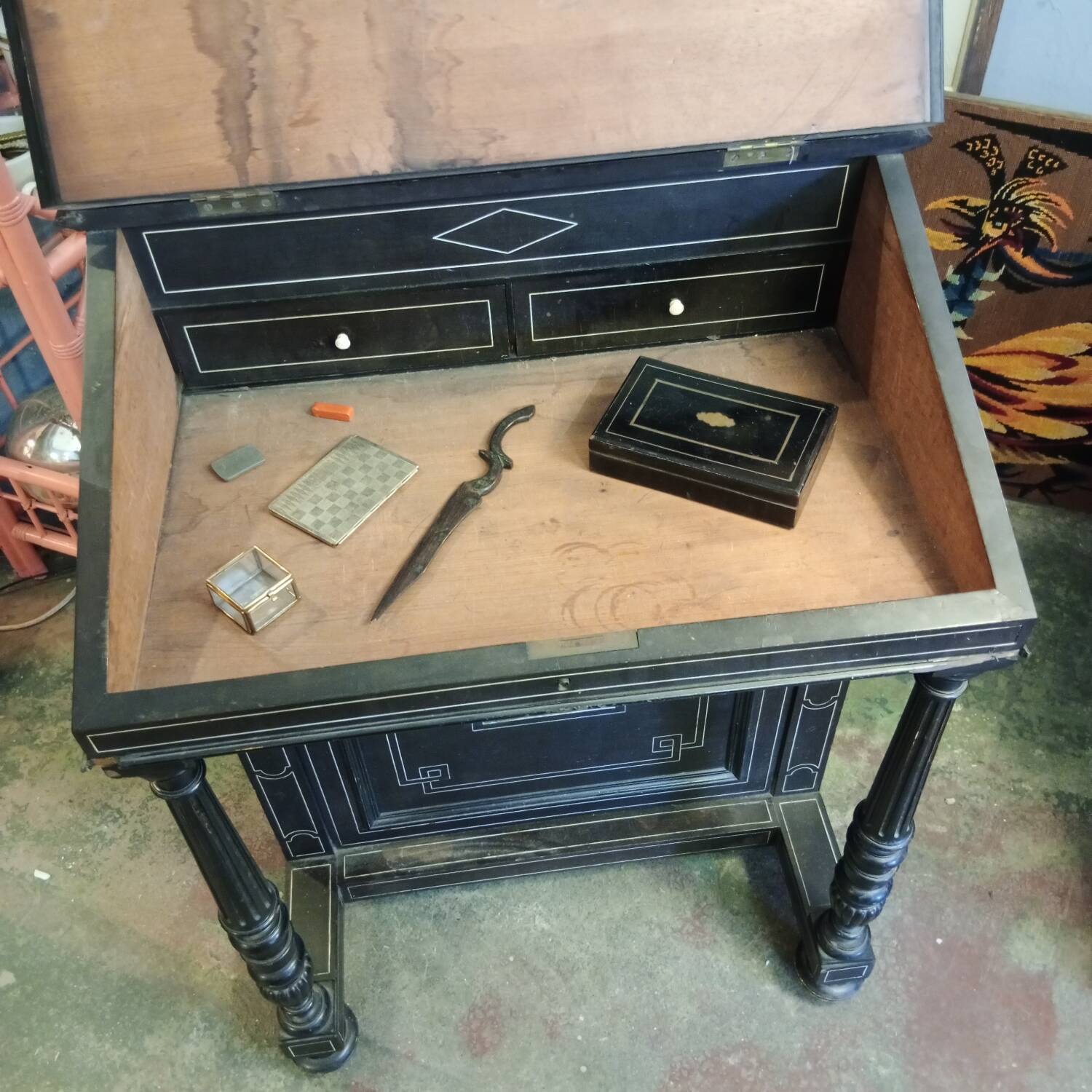 Desk, writing desk, Davenport