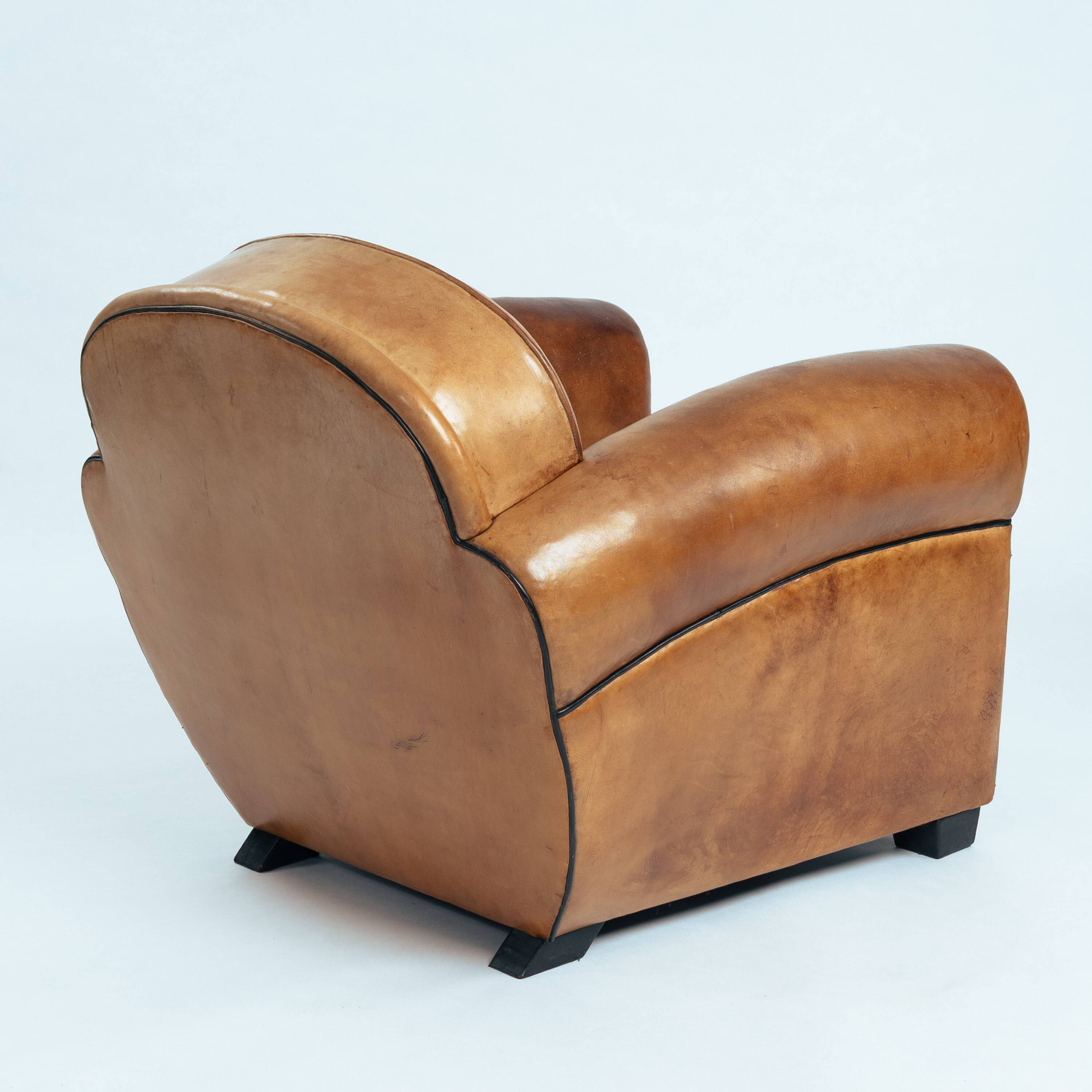 Pair of Bart van Bekhoven club lounge chairs, The Netherlands 1990s