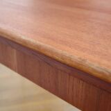 Scandinavian stretch teak table