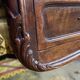 Louis XV walnut style flat desk
