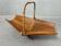 Vintage foldable fruit bowl – bamboo