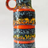 Modernist vase roll by Scheurich Germany 1972