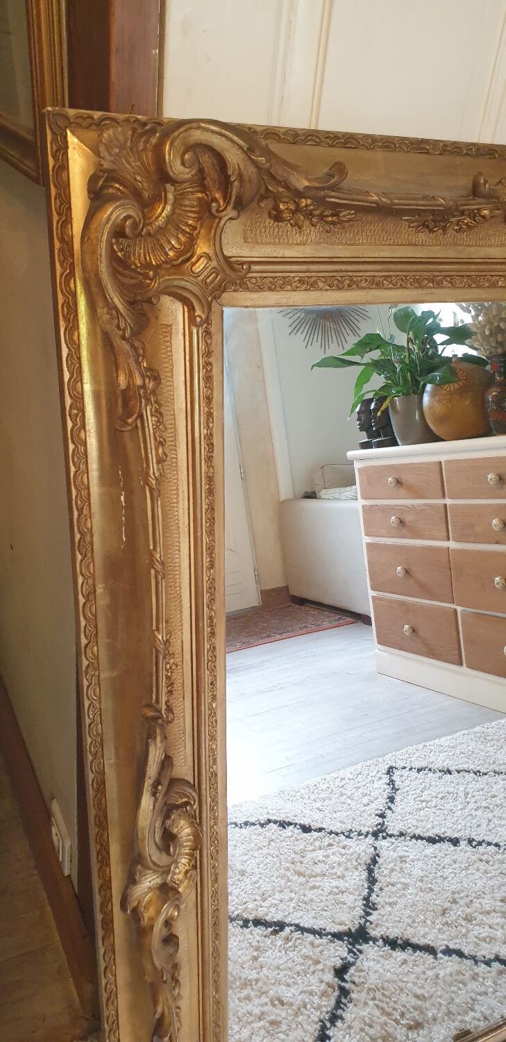 Golden mirror 116 x 97