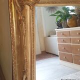 Miroir doré 116 x 97