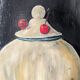 Small oil on canvas still life painting countryside style slow decoration