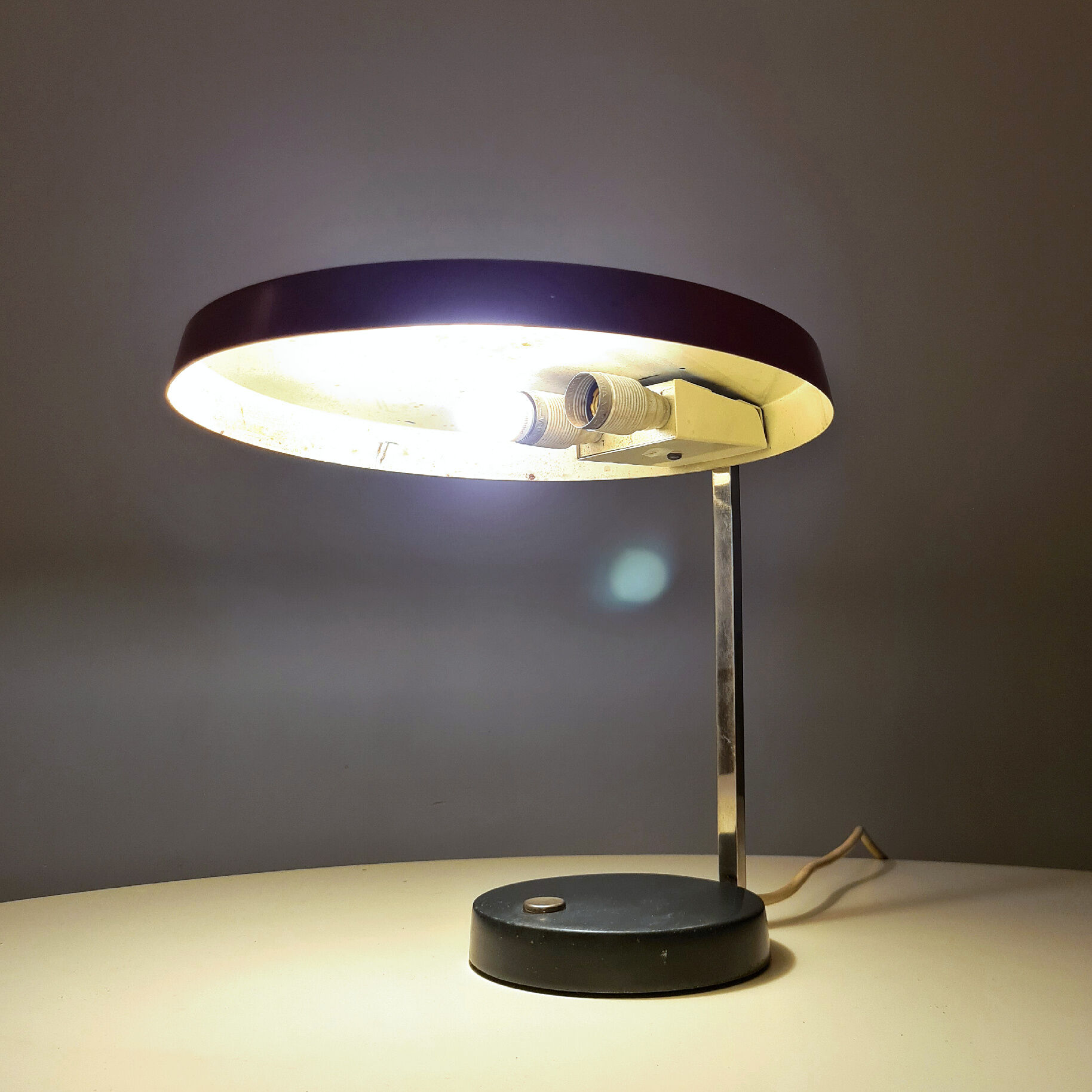 "Oslo" desk lamp by Heinz Pfaender for Hillebrand, Germany 1960s