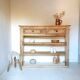 Ancien Buffet vaisselier bois brut