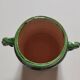Large glazed ceramic pot