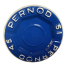 Vide poche cendrier bleu cobalt Pernod et fils 45 51 bistrot