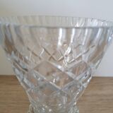 Vase en cristal ciselé