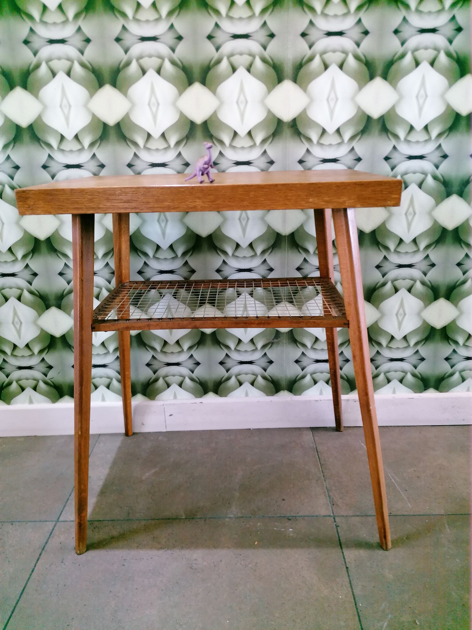 Table basse vintage, d'appoint, tchèque, Dřevopodnik Holešov