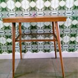 Vintage coffee table, side table, Czech, Dřevopodnik Holešov