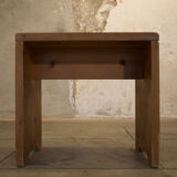 Series of eight stools Les Arcs Charlotte Perriand