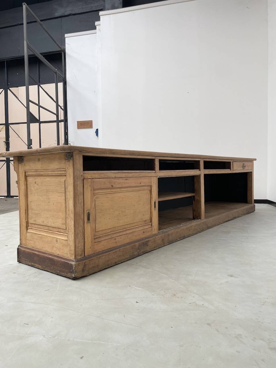 XXL oak and pine counter 350cm