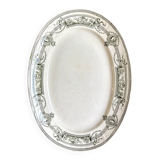 Oval ironstone dish from St Amand and Hamage, "Medallion" service