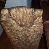 Inglenook or former fireplace bench off-white