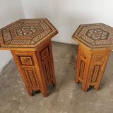 Syrian table pair