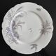 8 porcelain plates and 1 dish CH Pillivuyt & Cie
