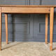 Oak farmhouse table Late nineteenth original patina