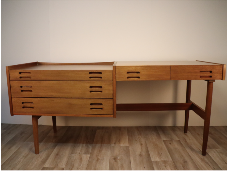Scandinavian teak office 1960