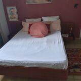 Scandinavian teak bed