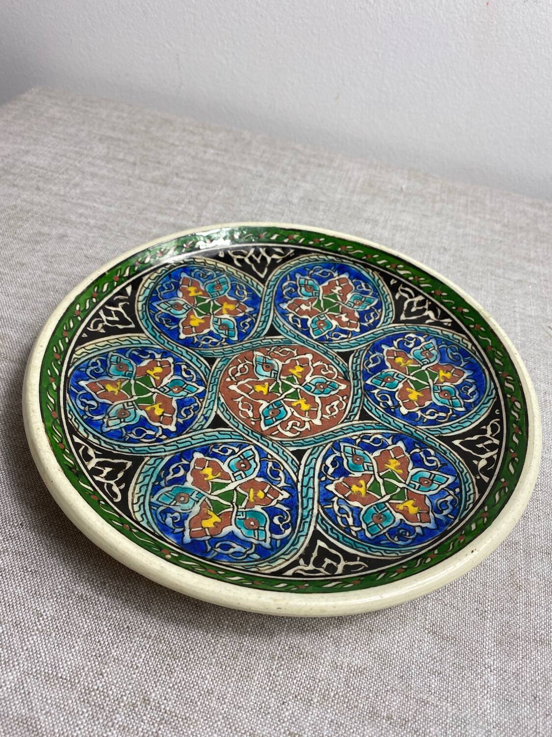 Kutahya Turkey Ceramic Plate