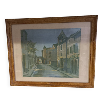 Old frame painting Palaminy image