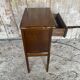 Louis XV Style Nightstand Table Wood Drawer + Vintage Case #D936