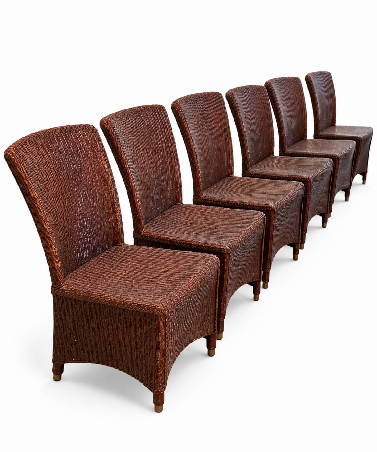 6 vintage Lloyd Loom chairs – Vincent Sheppard