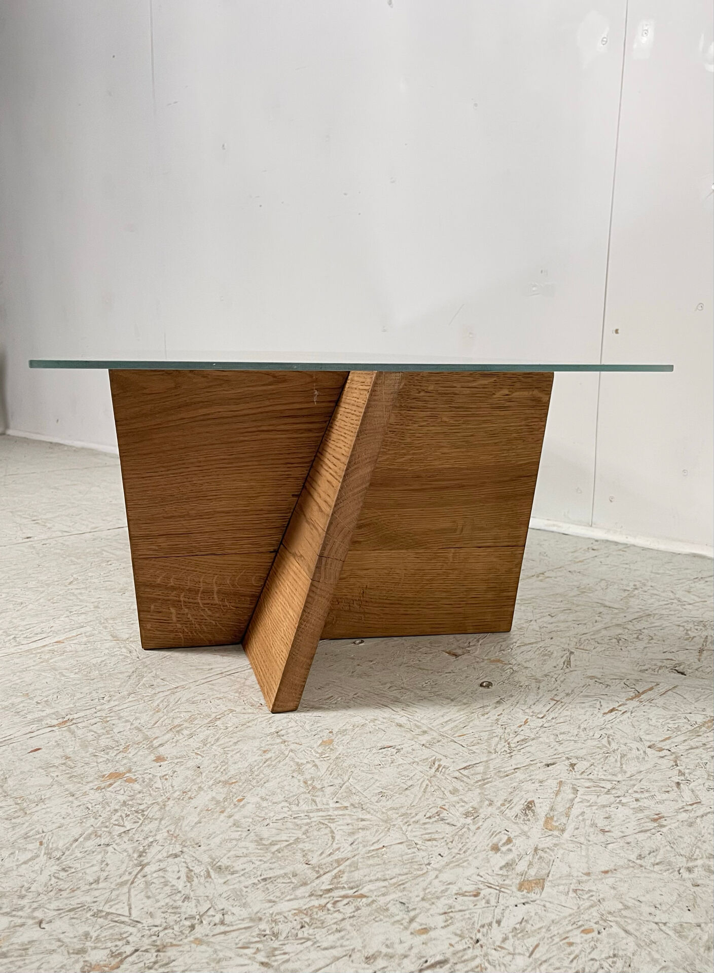 Oak coffee table from around 1960.