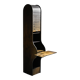 Jalousie secretary 5822 by Klaus Vogt for Thut Möbel, circa 1970.
