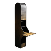Jalousie secretary 5822 by Klaus Vogt for Thut Möbel, circa 1970.