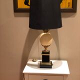 Ostrich egg lamp