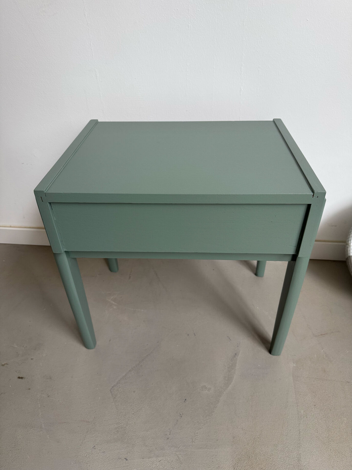 Teak bedside table