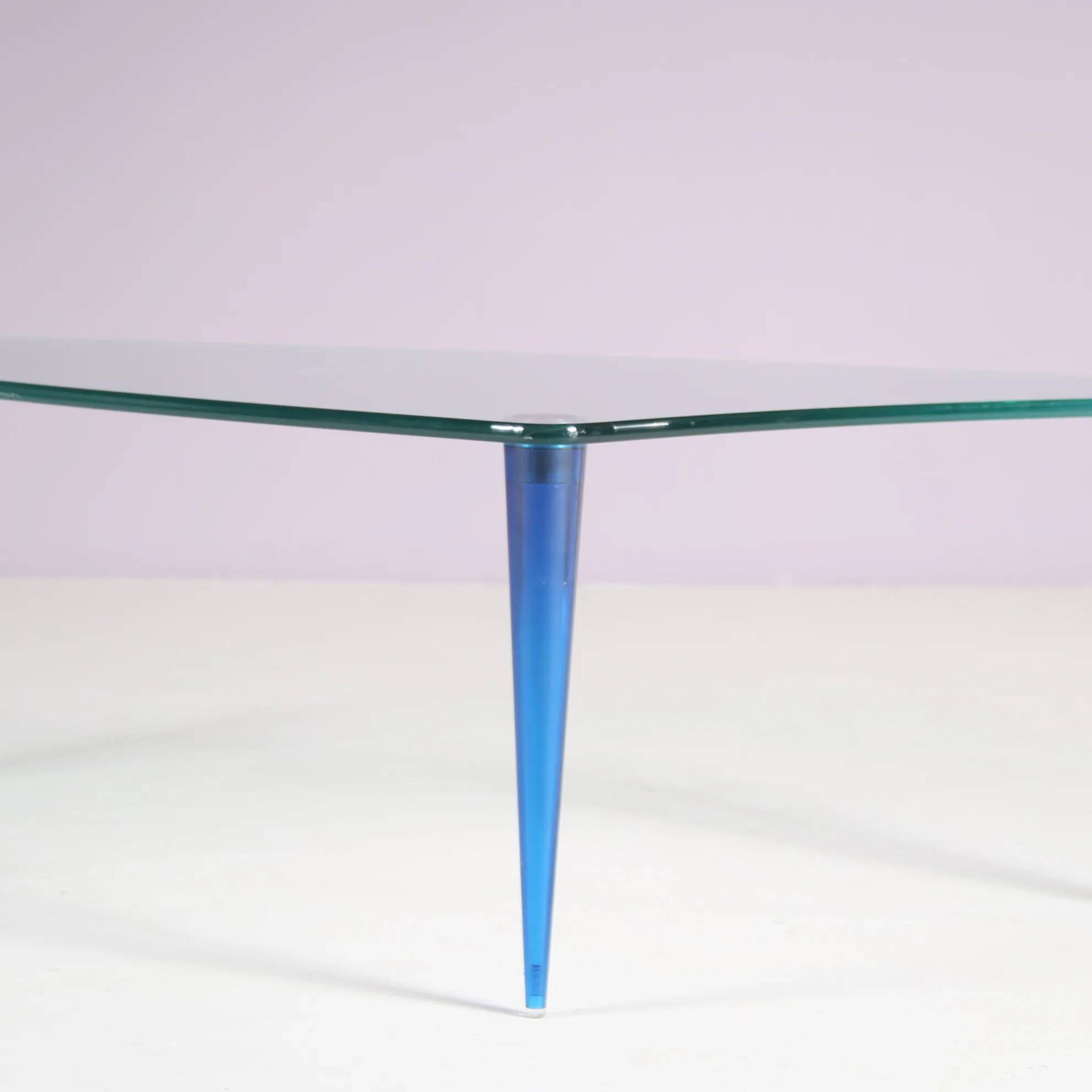 1980s “Lobachevsky” coffee table designed by Isao Hosoe for Tonelli, Italy