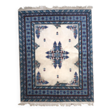 Tapis berbère tunisien vintage en laine fait main – 199 x 252 cm - 1C1035