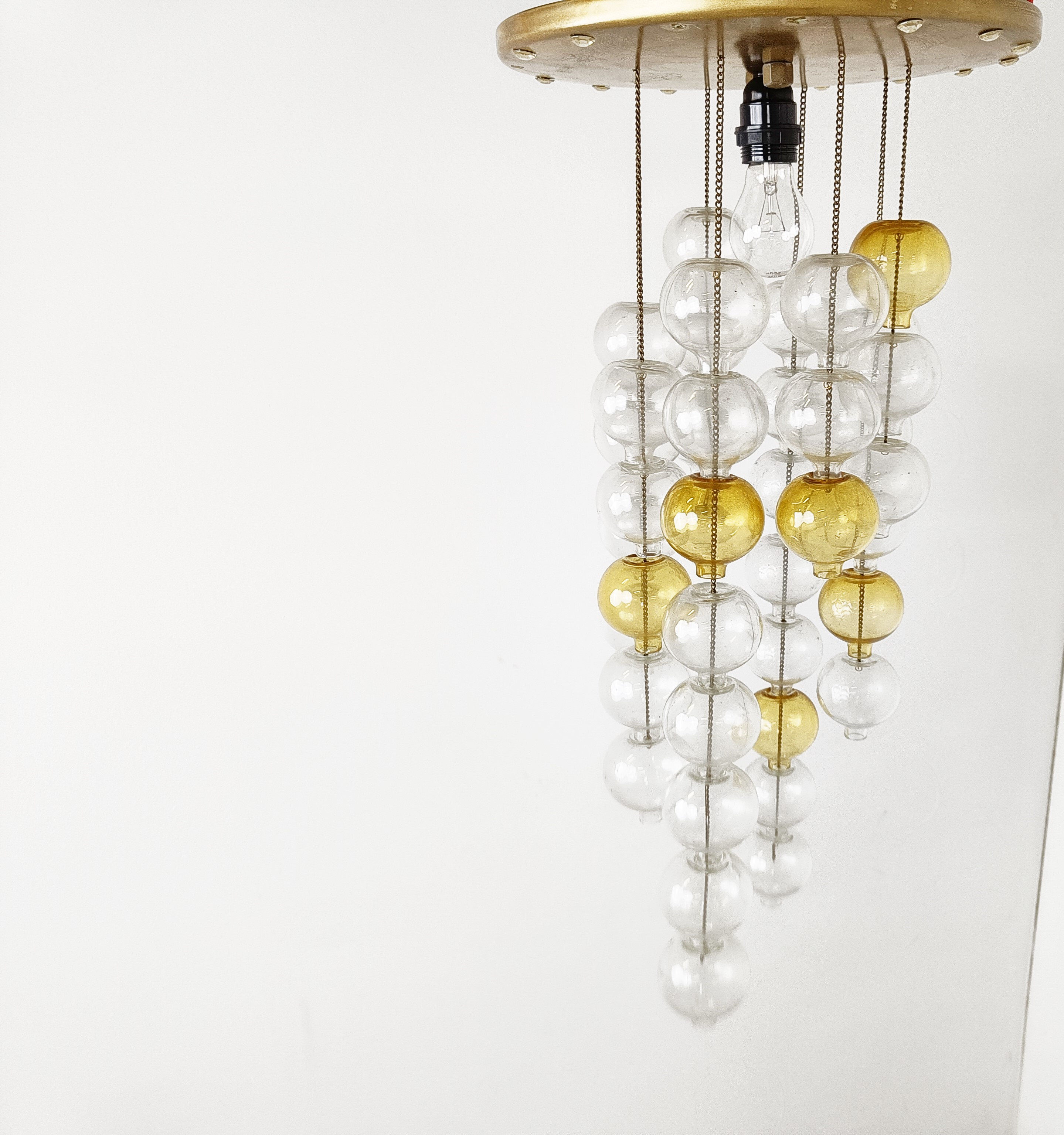Lustre Tulipan par Kalmar, années 1960
