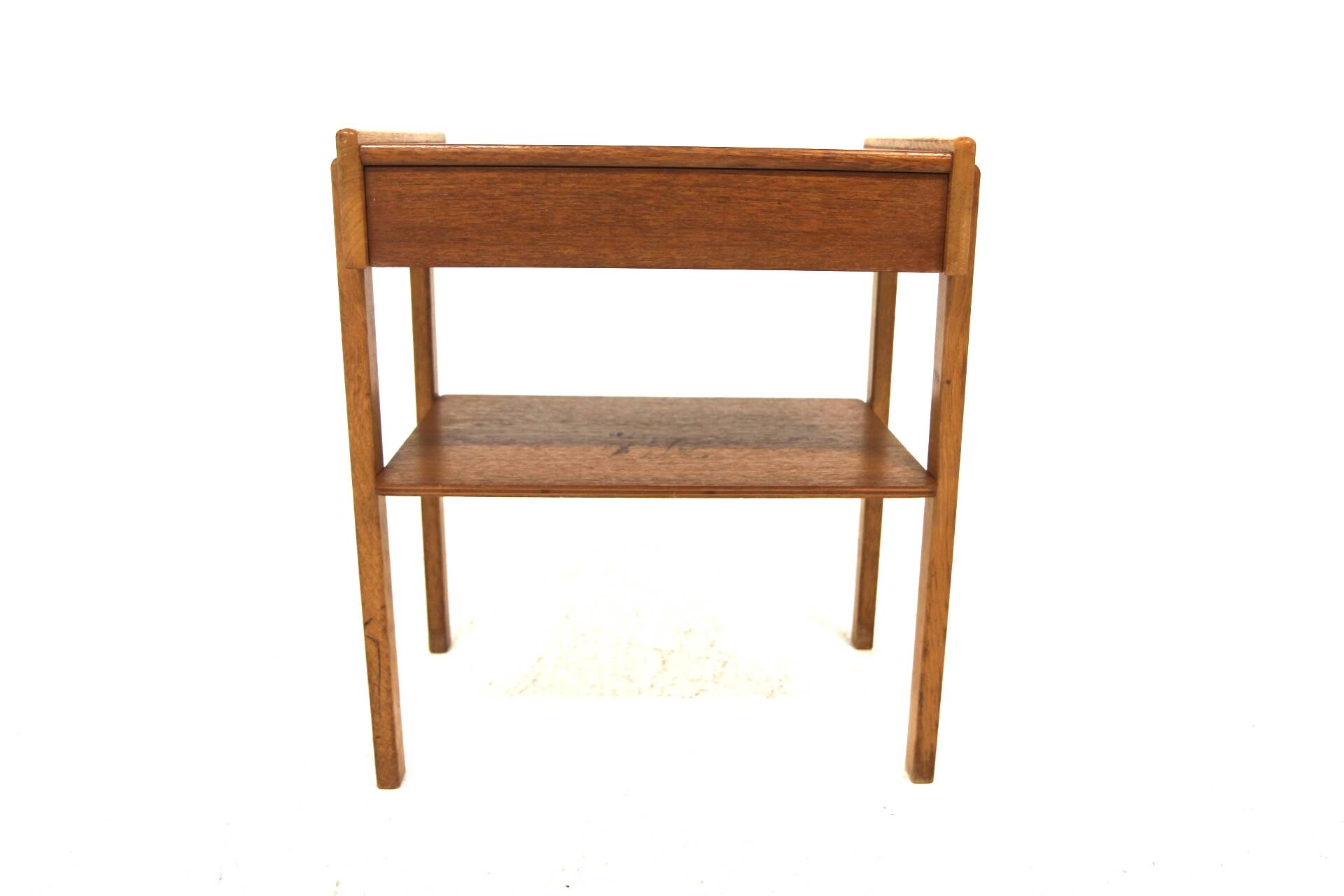 Scandinavian teak and oak bedside table, Sweden, 1960