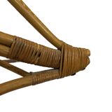 Vintage Rattan Chair Dirk Van Sliedregt Rohe Noordwolde 1960