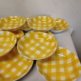 12 assiettes Creuses digoin Sarreguemines