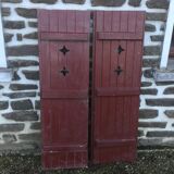 Volets rouges