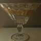 Coupe cristal et or