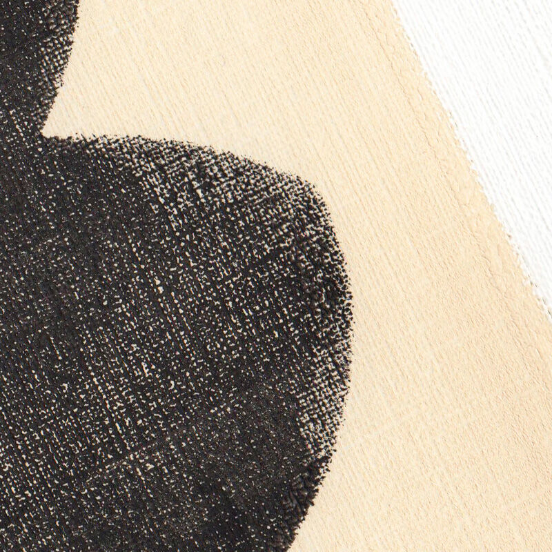 Painting on paper, dated and signed without frame