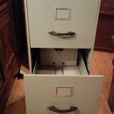 Cabinet 4 drawers of the 1960s metal