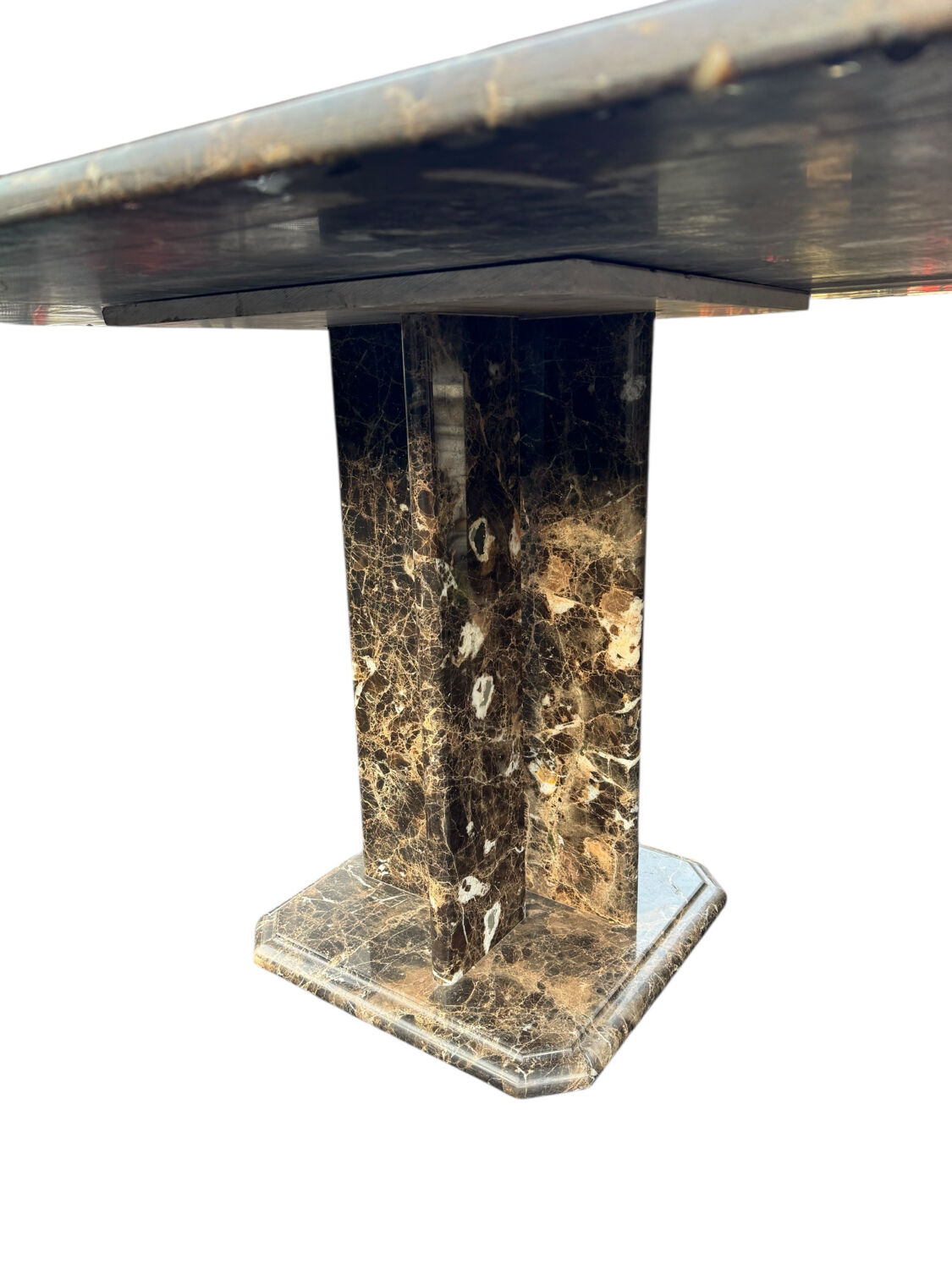 Exceptional marble table – Italian design, 1970s