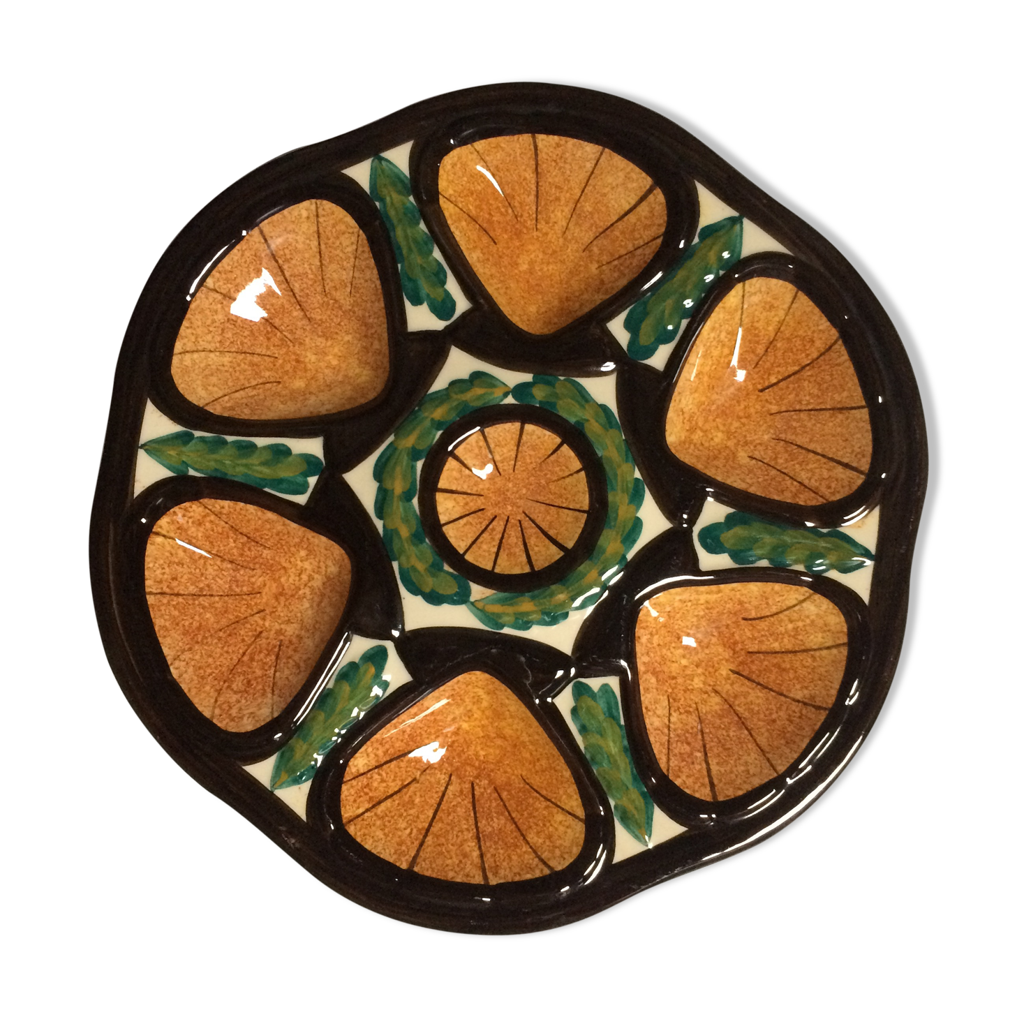 St. John's Earthenware Oyster Dish