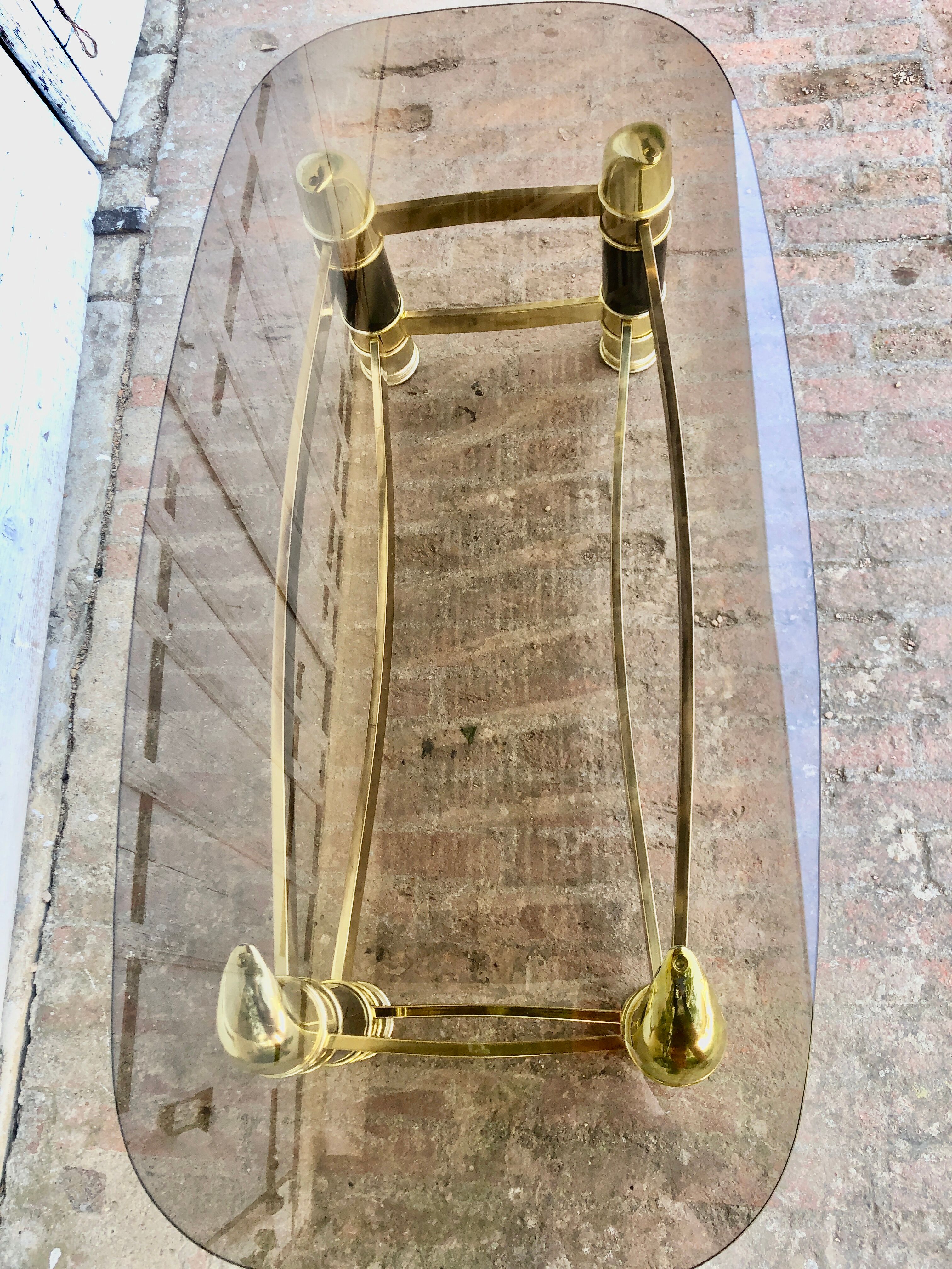 Hollywood regency coffee table