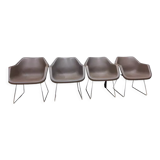 4 armchairs by Robin Day for Hille & made - 1967